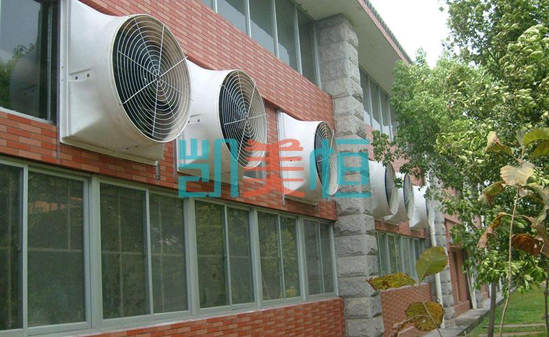 大型廠房車間通風(fēng)排熱氣方法
